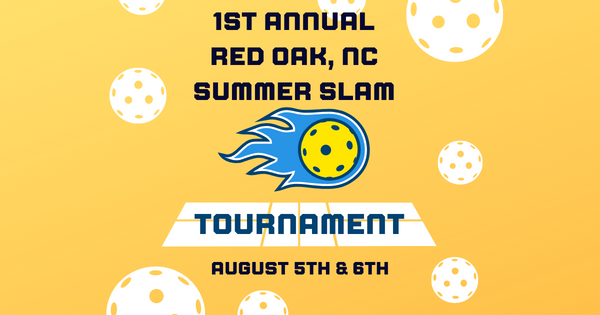 Red Oak 1st Annual Pickleball Summer Slam logo