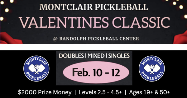Montclair Pickleball Valentine's Classic @ RPC logo