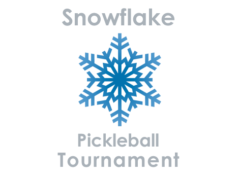 2020 Snowflake Pickleball Tournament logo