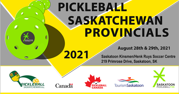 2021 Pickleball Saskatchewan Provincials logo