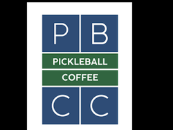 Pickleball coffee logo