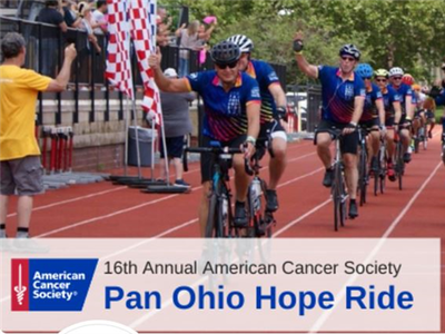 American Cancer Society PanOhio Hope Ride logo