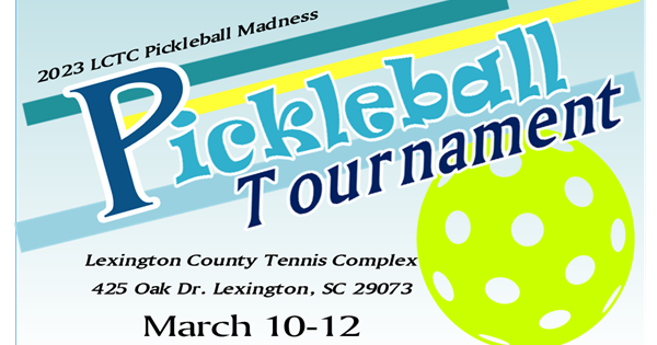 2023 Lexington County Pickleball Madness logo