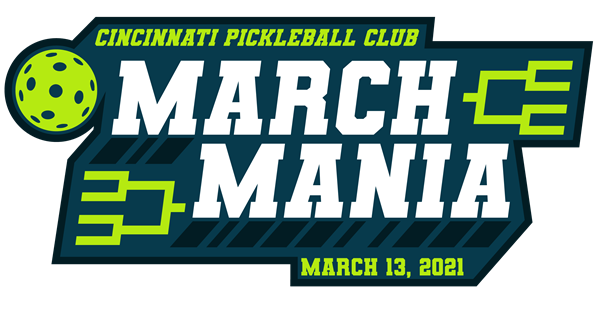 Cincinnati Pickleball Club 2021 March Mania logo