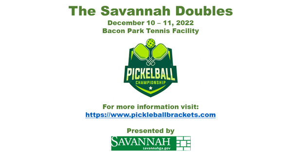 The Savannah Doubles Pickleball Championship logo