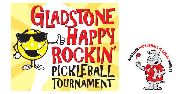 Gladstone Happy Rockin' by PIG logo