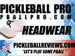 Pickleball Pro Headwear logo