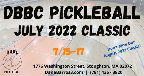 DBBC Pickleball July Classic 2022 logo