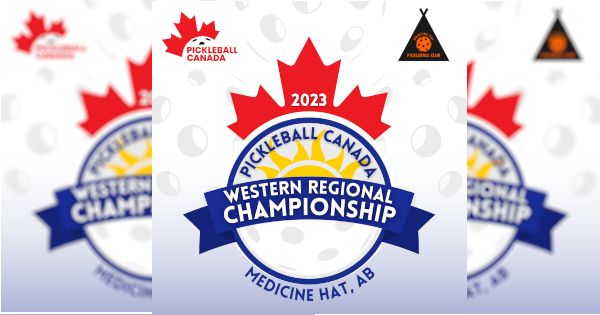 2023 Pickleball Canada Western Regional Championship logo